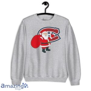 Montreal Canadiens Santa Claus Logo Christmas T Shirt Product Photo 4