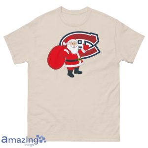 Montreal Canadiens Santa Claus Logo Christmas T Shirt Product Photo 1