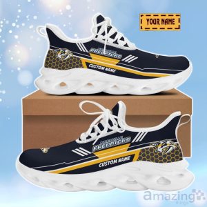 Nashville Predators 3D Design Max Soul Shoes Custom Name For Real Fans Product Photo 2