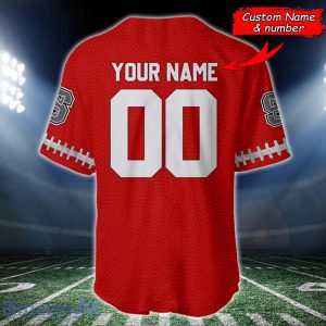 NC State Wolfpack BaseBall jersey Shirt Custom Name & Custom Number For Fans Product Photo 2