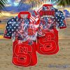 NC State Wolfpack NCAA3 Flower Hawaiian Shirt Football Shirts Independence Day Gift