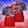NC State Wolfpack NCAA3 Independence Day Gift Football Team T-Shirt