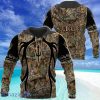 NCAA Arizona State Sun Devils Hoodie 3D All Over Print Camo Grey Hunting Deer Perfect Gift