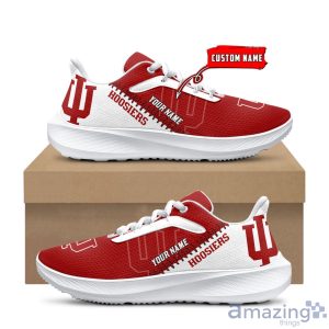 NCAA Custom Name Indiana Hoosiers Air Mesh Running Shoes For Fans Sports image NCAA Custom Name Indiana Hoosiers Air Mesh Running Shoes For Fans Sports Product Photo 2