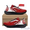 NCAA Custom Name Indiana Hoosiers Air Mesh Running Shoes For Fans Sports