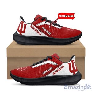 NCAA Custom Name Indiana Hoosiers Air Mesh Running Shoes For Fans Sports Product Photo 1