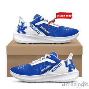 NCAA Custom Name Kentucky Wildcats Air Mesh Running Shoes For Fans Sports Product Photo 2