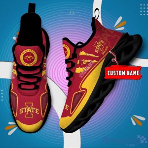 NCAA Iowa State Cyclones Custom Name Max Soul Shoes Sneakers Special Gift For Fans Sports Product Photo 1