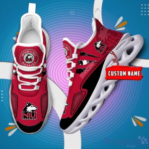 NCAA Northern Illinois Huskies Custom Name Max Soul Shoes Sneakers Special Gift For Fans Sports Product Photo 2