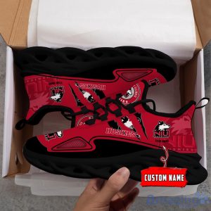 NCAA Northern Illinois Huskies Custom Name Max Soul Shoes Sneakers Special Gift For Fans Sports Product Photo 3