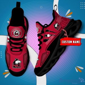 NCAA Northern Illinois Huskies Custom Name Max Soul Shoes Sneakers Special Gift For Fans Sports Product Photo 1