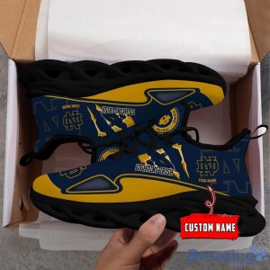 NCAA Notre Dame Fighting Irish Custom Name Max Soul Shoes Sneakers Special Gift For Fans Sports Product Photo 3