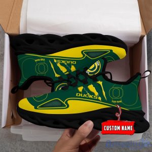 NCAA Oregon Ducks Custom Name Max Soul Shoes Sneakers Special Gift For Fans Sports Product Photo 3