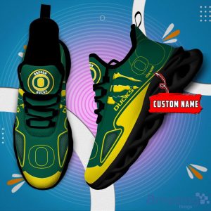 NCAA Oregon Ducks Custom Name Max Soul Shoes Sneakers Special Gift For Fans Sports Product Photo 1