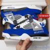 NCAA Personalized Name Kentucky Wildcats Personalized Air Jordan 4 Shoes Trending Men Women Sneakers Sport Fans Gift Big Fans