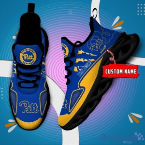 NCAA Pittsburgh Panthers Custom Name Max Soul Shoes Sneakers Special Gift For Fans Sports Product Photo 1