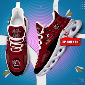 NCAA South Carolina Gamecocks Custom Name Max Soul Shoes Sneakers Special Gift For Fans Sports Product Photo 2