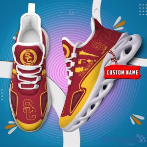 NCAA USC Trojans Custom Name Max Soul Shoes Sneakers Special Gift For Fans Sports Product Photo 2