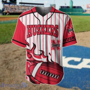 Nebraska Cornhuskers Custom Name And Number Baseball Jersey Shirt NCAA Fans Gift Product Photo 2