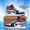 New England Patriots Air Jordan Hightop Shoes Custom Name For Fans Limited Shoes