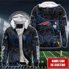 New England Patriots NFL 3D Shirt Hoodie Custom Name For Fans