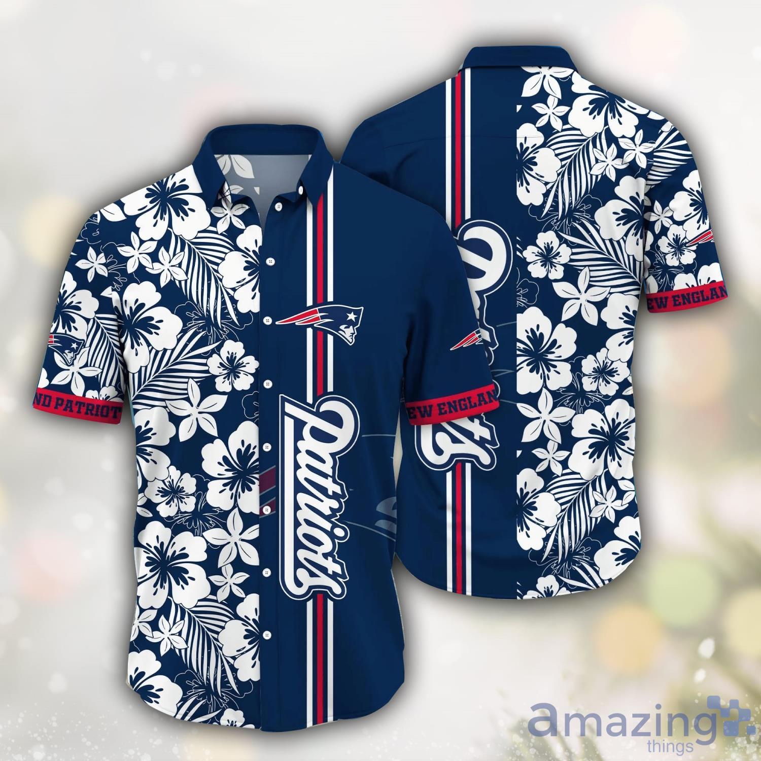 New England Patriots NFL Flower Hawaii Shirt Summer Gift Men And Wwomen Shirts image New England Patriots NFL Flower Hawaii Shirt Summer Gift Men And Wwomen Shirts Product Photo 1