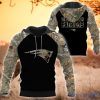 New England Patriots T Shirt Hoodie Sweatshirt Camo Hunting Perfect Gift For Father’s Day 3D All Over Printed Shirt