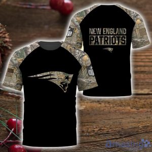 New England Patriots T Shirt Hoodie Sweatshirt Camo Hunting Perfect Gift For Father's Day 3D All Over Printed Shirt Product Photo 3