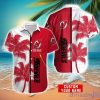 New Jersey Devils Hawaiian Shirt And Shorts Set Custom Name Summer Vacation Shirt NHL Fans