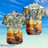 New Orleans Saints NFL Team Sport Deer Hunting Camouflage Pattern Hawaiian Shirt New Design