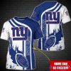 New York Giants NFL Custom Name Special T-Shirt For Fans