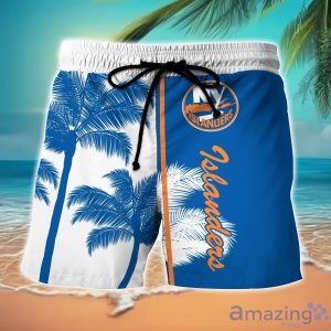 New York Islanders Hawaiian Shirt And Shorts Set Custom Name Summer Vacation Shirt NHL Fans Product Photo 2