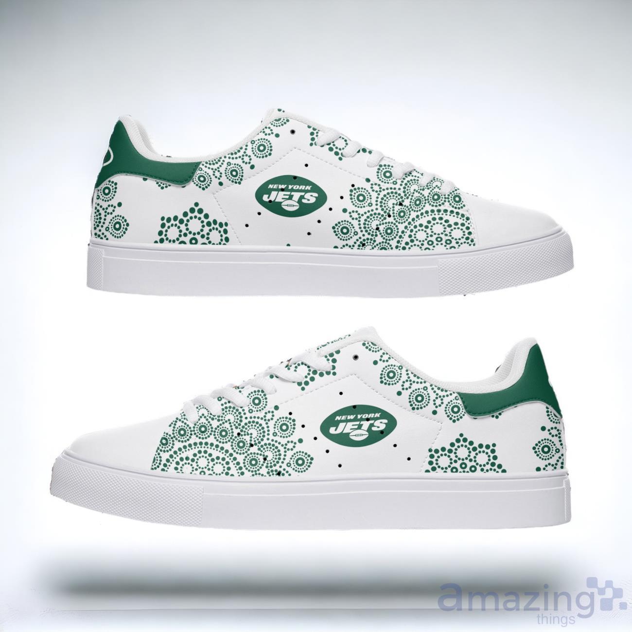 New York Jets Mandala Design Skate Shoes For All Fans image New York Jets Mandala Design Skate Shoes For All Fans Product Photo 1