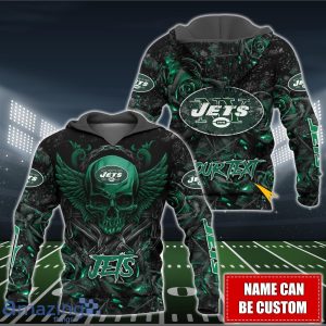 New York Jets NFL 3D Shirt Hoodie Custom Name For Fans Product Photo 2