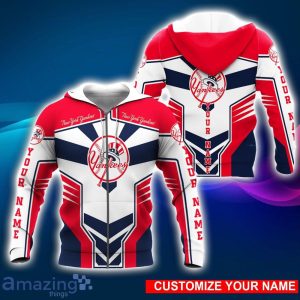 New York Yankees 3D Hoodie All Over Printed Personalized Name Special Design For Fans Product Photo 1