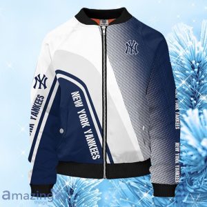 New York Yankees MLB Blue Bomber Jacket Gift For Fans Product Photo 1