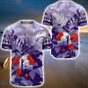 New Zealand Anzac Fern And Camouflage Baseball Jersey Shirt