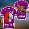 New Zealand Anzac Red Poopy Purple Baseball Jersey Shirt