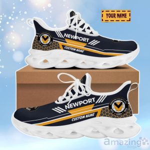 Newport County 3D Design Max Soul Shoes Custom Name For Real Fans Product Photo 2
