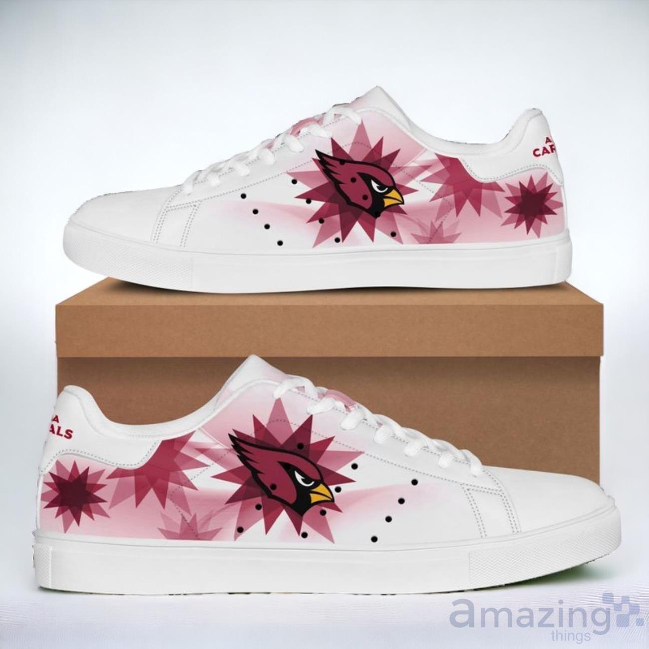 NFL Arizona Cardinals Exclusive Design Skate Shoes For All Fans image NFL Arizona Cardinals Exclusive Design Skate Shoes For All Fans Product Photo 1