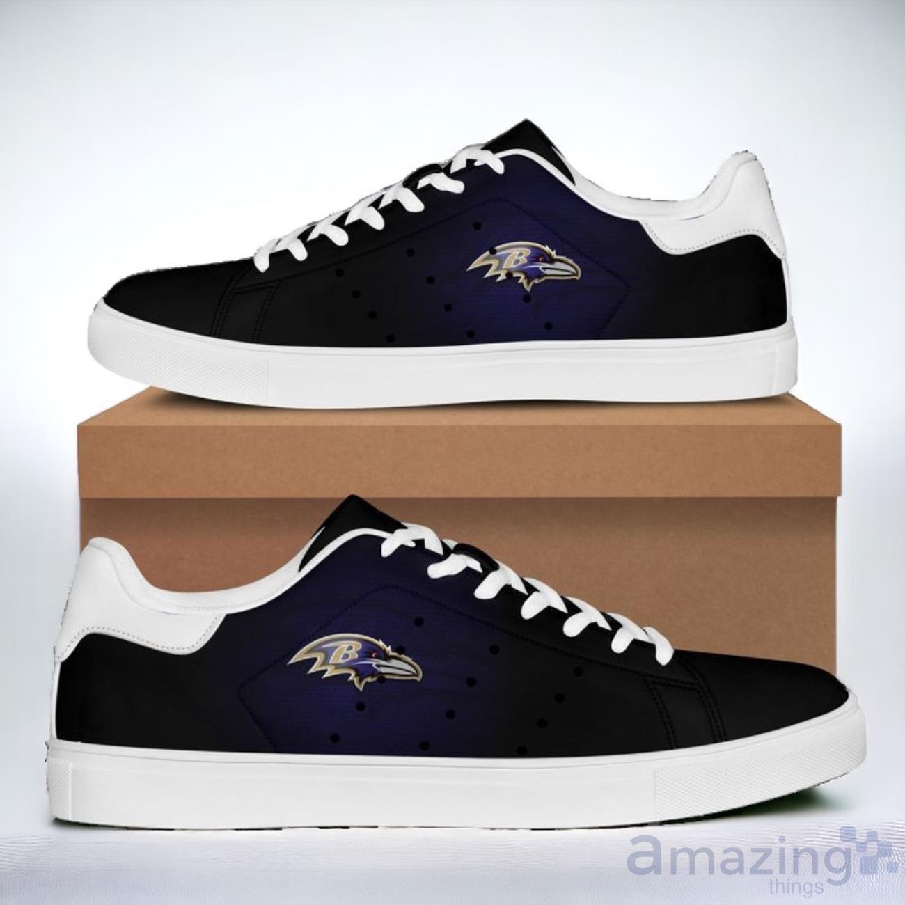 NFL Baltimore Ravens Limited Edition Skate Shoes For All Fans image NFL Baltimore Ravens Limited Edition Skate Shoes For All Fans Product Photo 1