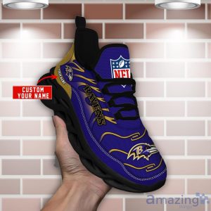 NFL Baltimore Ravens Max Soul Shoes Sneakers For Fans Men And Women Gift Product Photo 2