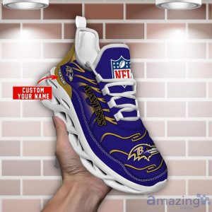 NFL Baltimore Ravens Max Soul Shoes Sneakers For Fans Men And Women Gift Product Photo 3