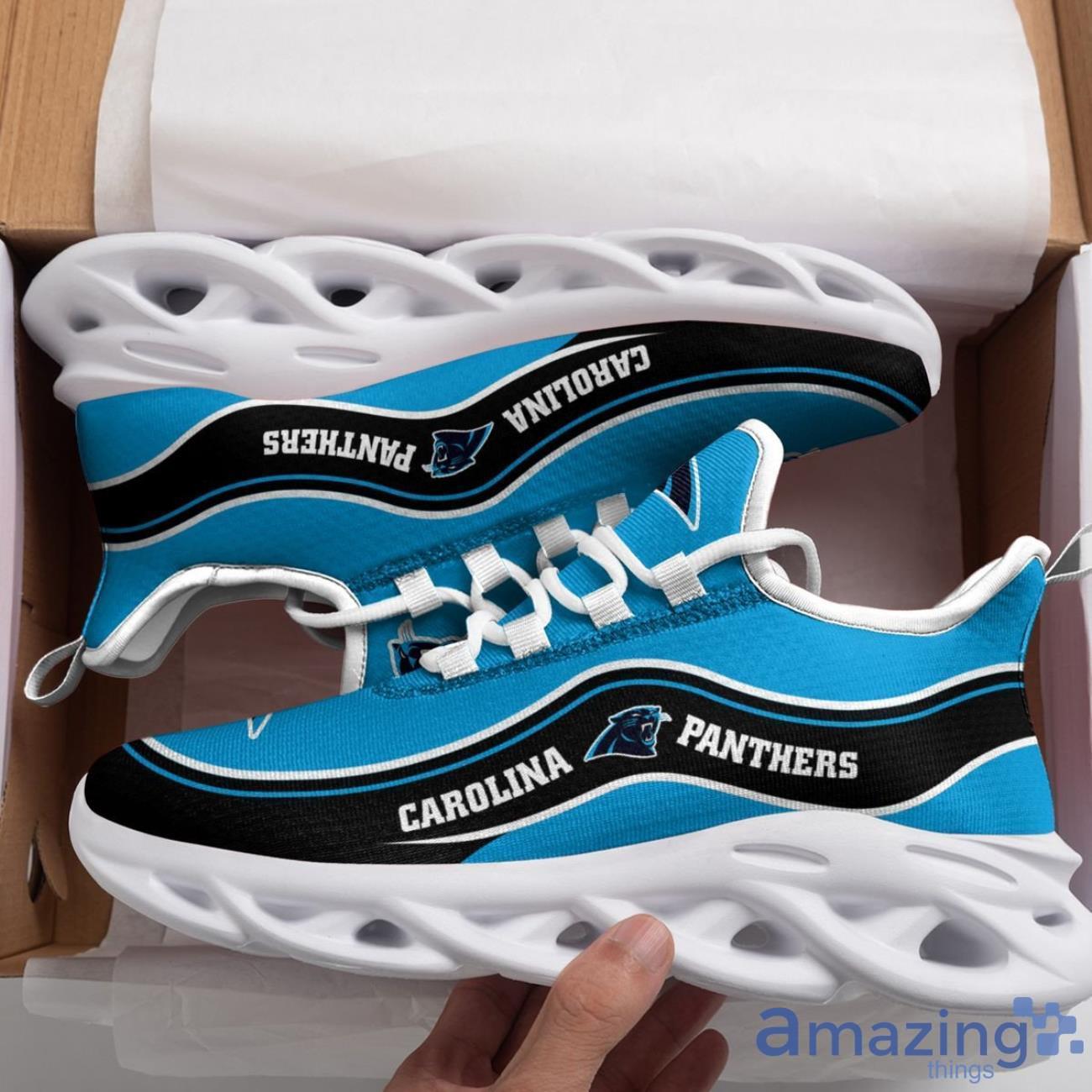 NFL Carolina Panthers Max Soul Shoes Ideas Gift For Sport Fans Product Photo 1