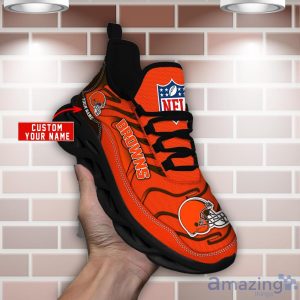 NFL Cleveland Browns Max Soul Shoes Sneakers For Fans Men And Women Gift Product Photo 2