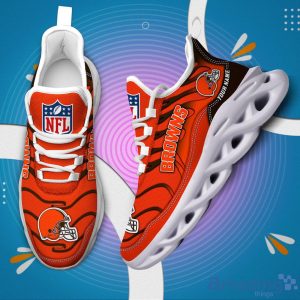 NFL Cleveland Browns Max Soul Shoes Sneakers For Fans Men And Women Gift Product Photo 1