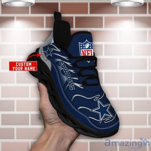 NFL Dallas Cowboys Max Soul Shoes Sneakers For Fans Men And Women Gift Product Photo 2