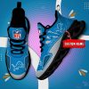 NFL Detroit Lions Custom Name Max Soul Shoes Sneakers Special Gift For Fans Sports