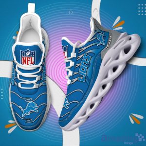 NFL Detroit Lions Max Soul Shoes Sneakers For Fans Men And Women Gift Product Photo 1