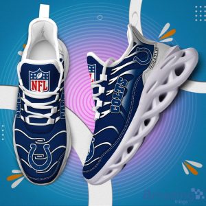 NFL Indianapolis Colts Max Soul Shoes Sneakers For Fans Men And Women Gift Product Photo 1